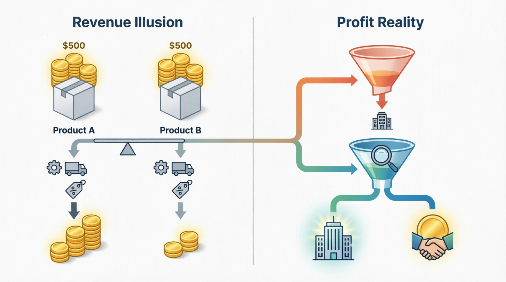 Margin-based ROAS targets for e-commerce products